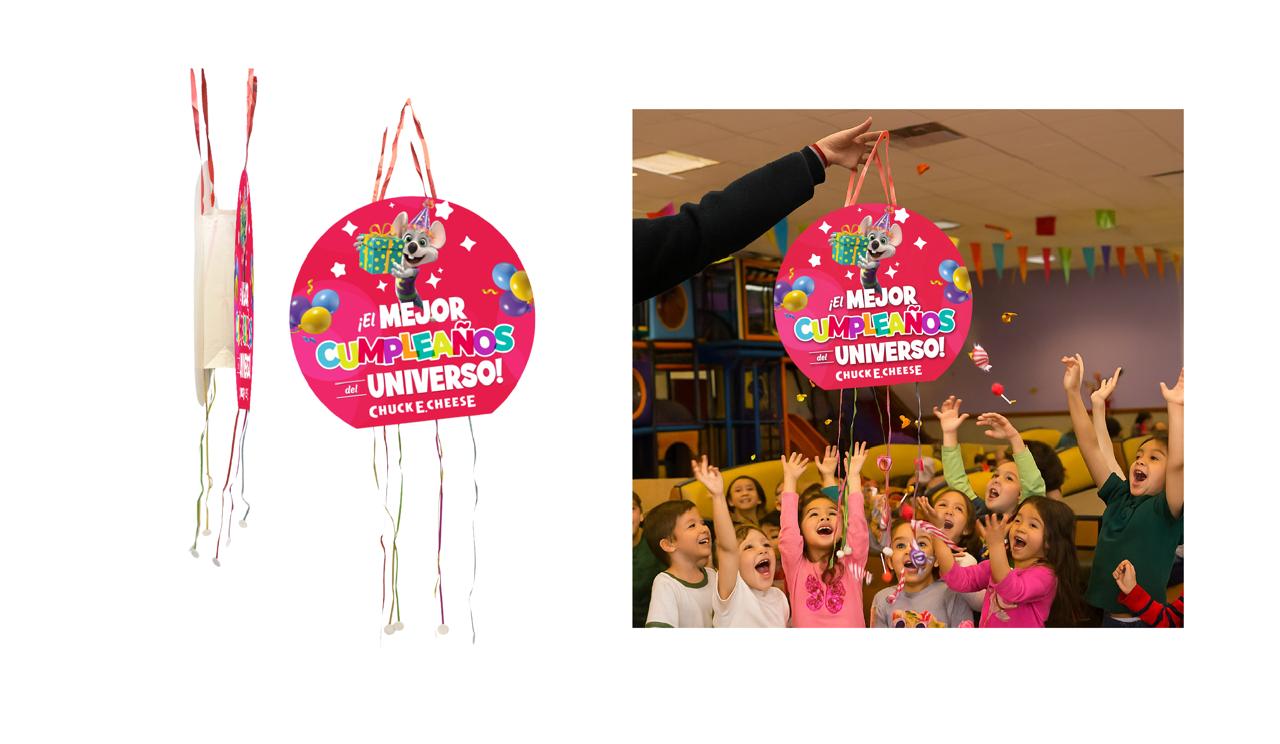 Piñata Chuck E.